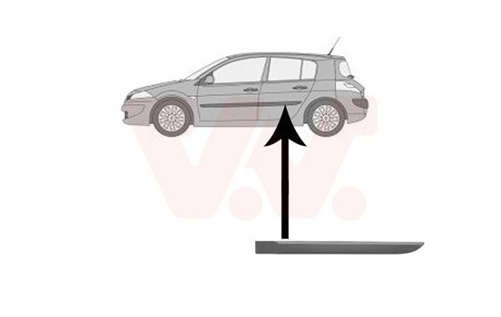 Trim/Protective Strip, door