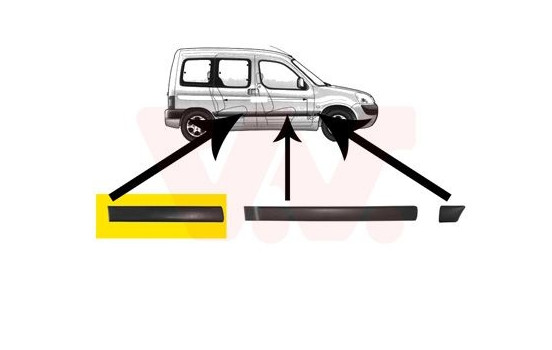 Trim/Protective Strip, door