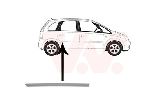 Trim/Protective Strip, door