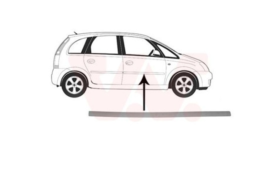 Trim/Protective Strip, door