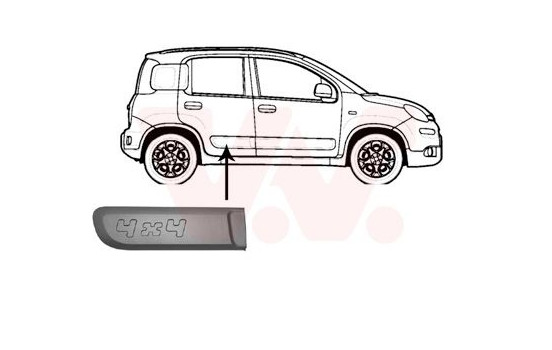 Trim/Protective Strip, door