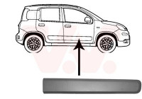 Trim/Protective Strip, door