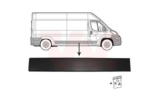 Trim/Protective Strip, door