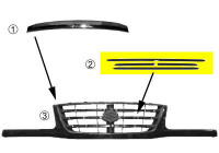 Trim/Protective Strip, radiator grille