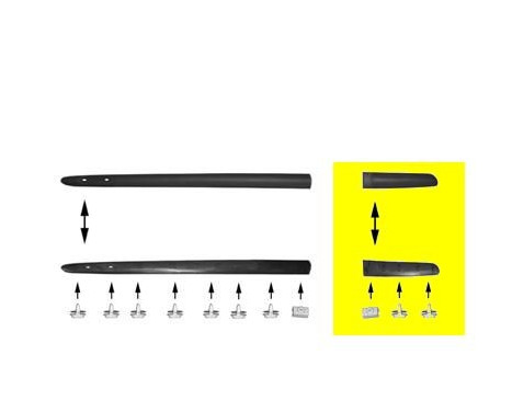 Trim/Protective Strip, Rear, Image 2