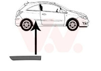 Trim/Protective Strip, Rear