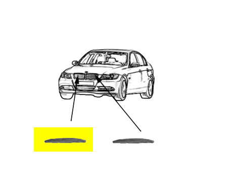 Trim/Protective Strip Set, bumper