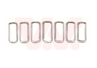 Trim/Protective Strip Set, radiator grille