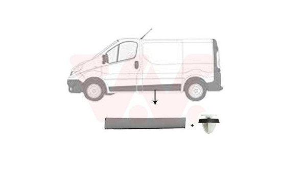 Trim/Protective Strip, sidewall