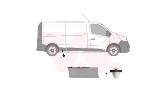 Trim/Protective Strip, sidewall