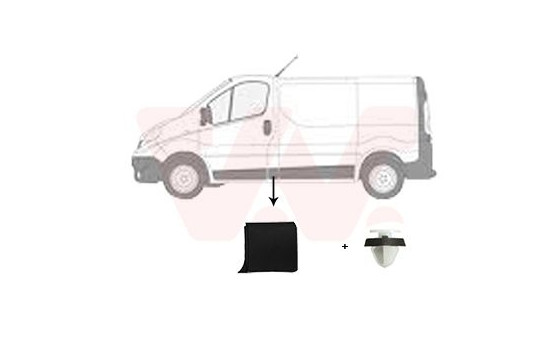 Trim/Protective Strip, sidewall