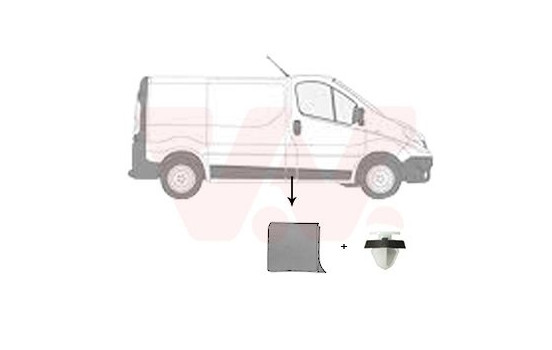 Trim/Protective Strip, sidewall