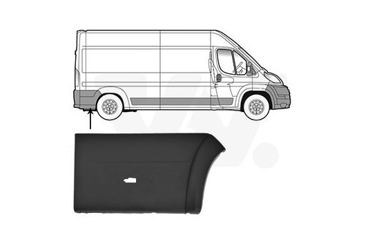 TRIM STRIP EIGHT.FENDER R