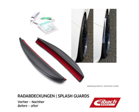 Widening, mudguard