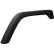 Widening, mudguard
