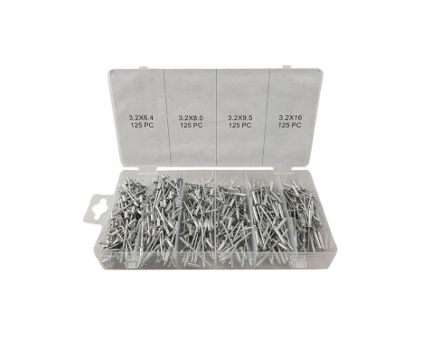 Assortment Blind Rivet 500 pcs, Image 4