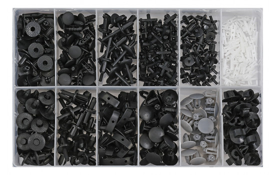 Assortment of upholstery clips for Volvo 350 pieces