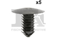 Clip, decorative/protective strip
