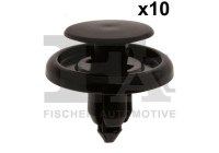 Clip, decorative/protective strip