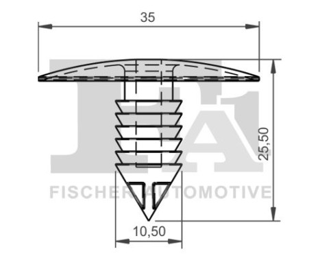 Clip, decorative/protective strip, Image 2