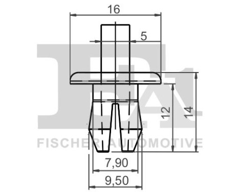 Clip, decorative/protective strip, Image 2