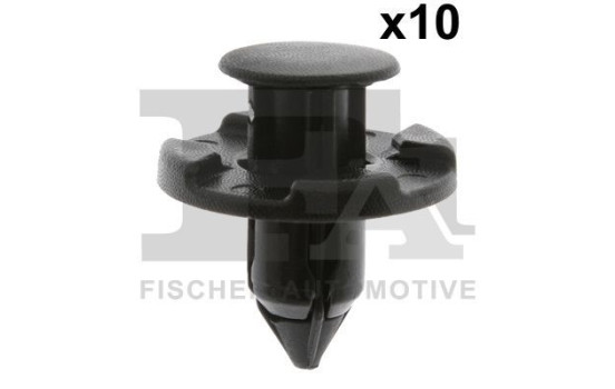 Clip, decorative/protective strip