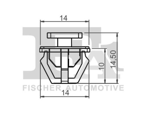 Clip, decorative/protective strip, Image 2