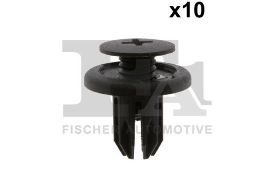 Clip, decorative/protective strip