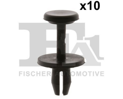 Clip, decorative/protective strip