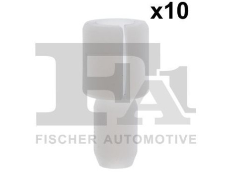 Clip, decorative/protective strip