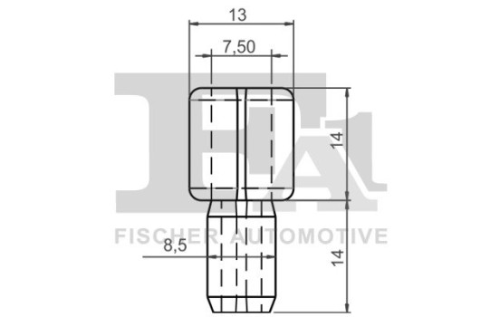 Clip, decorative/protective strip, Image 2