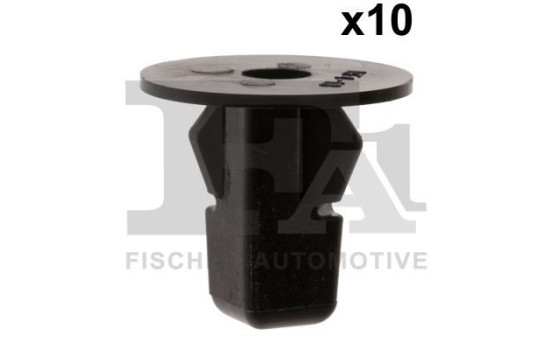 Clip, decorative/protective strip