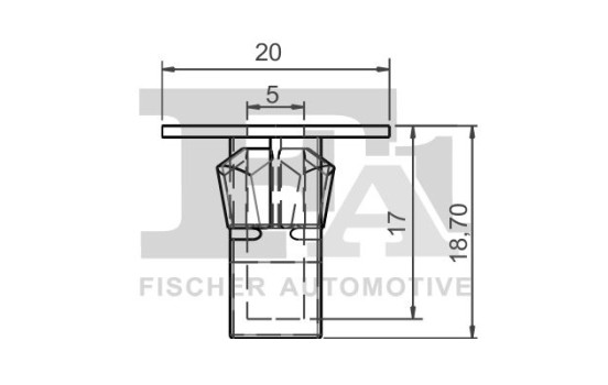 Clip, decorative/protective strip, Image 2