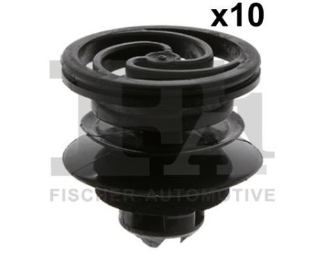 Clip, decorative/protective strip