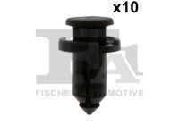 Clip, decorative/protective strip