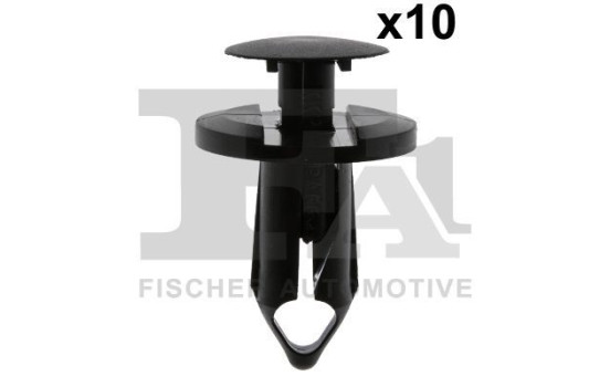 Clip, decorative/protective strip