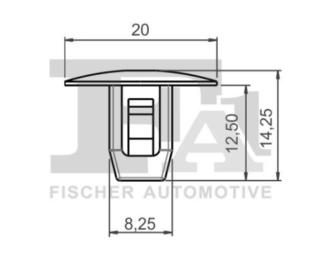 Clip, decorative/protective strip, Image 2