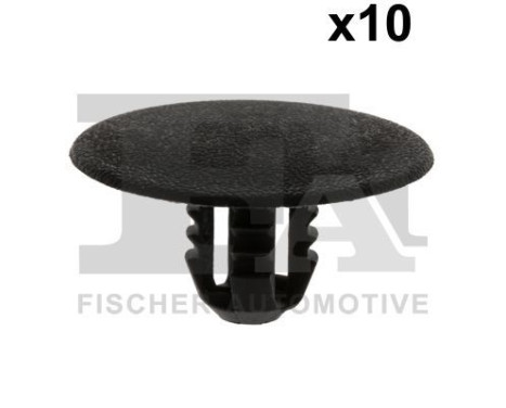 Clip, decorative/protective strip