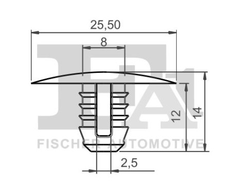 Clip, decorative/protective strip, Image 2