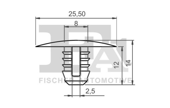 Clip, decorative/protective strip, Image 2