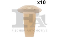 Clip, decorative/protective strip