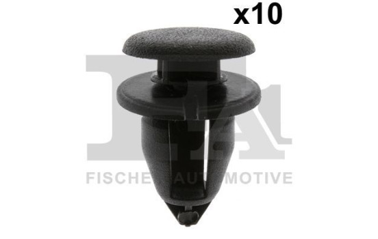 Clip, decorative/protective strip