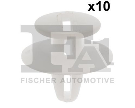 Clip, decorative/protective strip