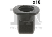 Clip, decorative/protective strip