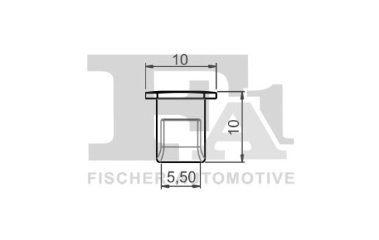 Clip, decorative/protective strip, Image 2