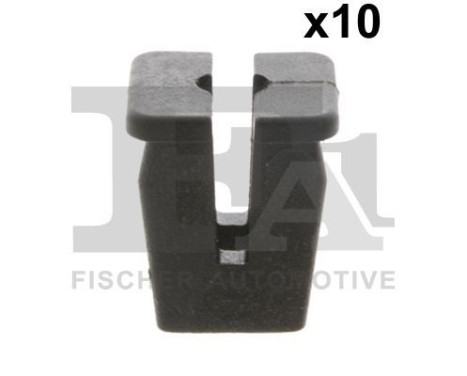 Clip, decorative/protective strip