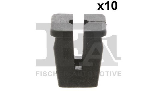 Clip, decorative/protective strip