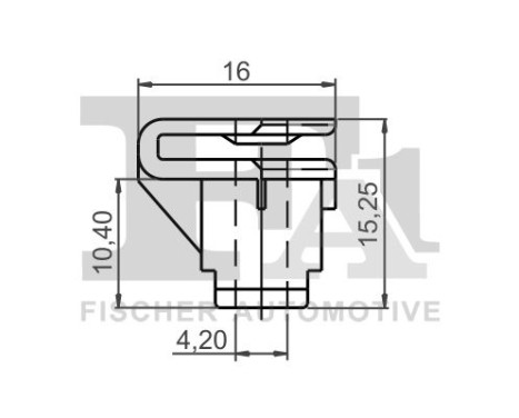 Clip, decorative/protective strip, Image 2