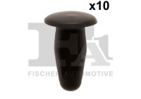 Clip, decorative/protective strip