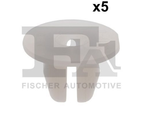 Clip, decorative/protective strip